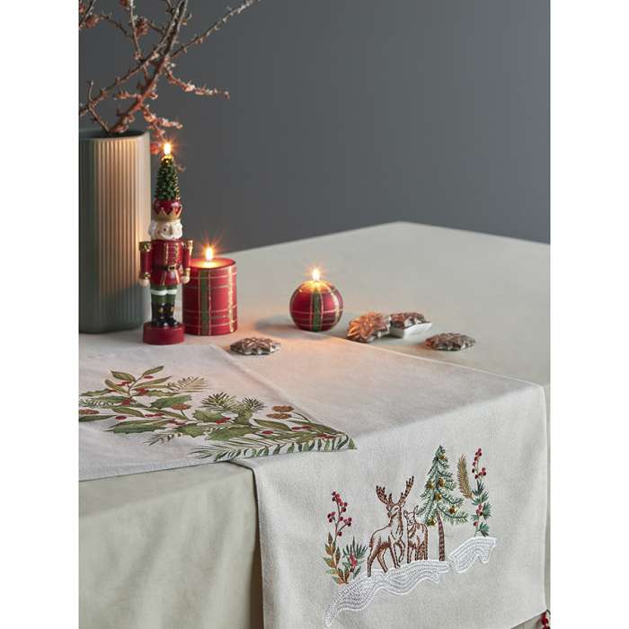 Дорожка на стол celebrations из коллекции new year essential, 45х150 см Tkano TK24-TR0006
