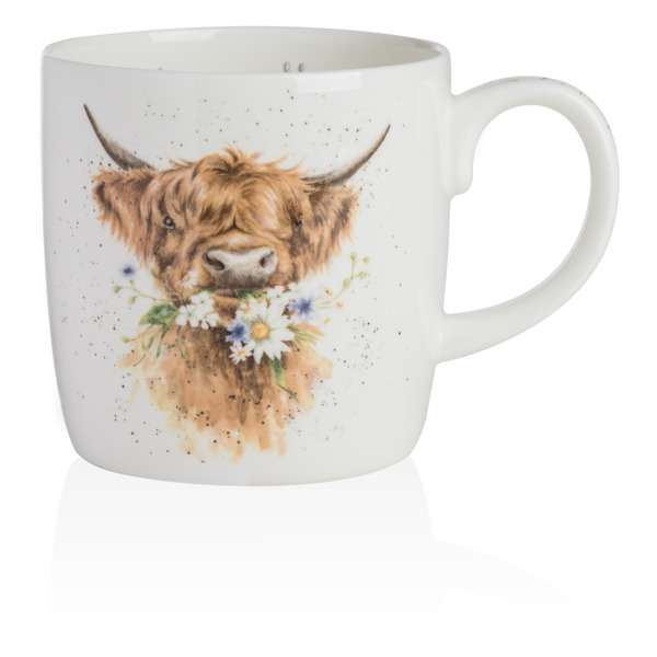 Кружка Royal Worcester Забавная фауна Спасибо от бычка 400 мл