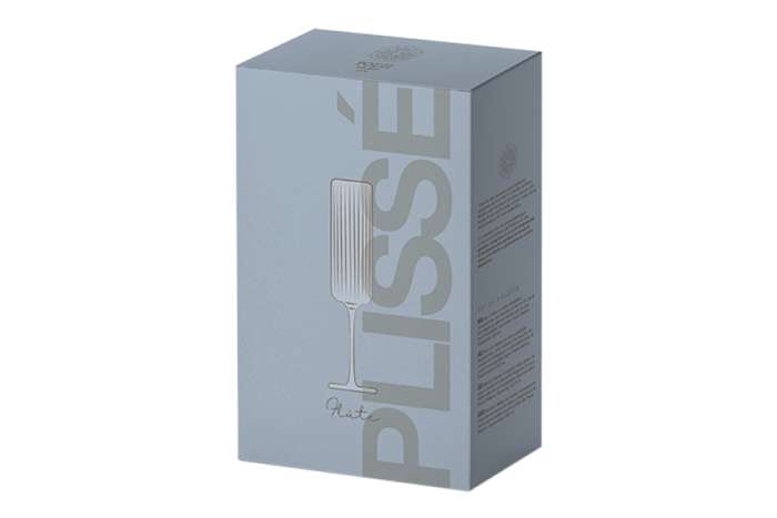 Набор бокалов для шампанского Modern Classic, прозрачный, 0,2 л, 2 шт POZZI MILANO 1876 PM-0155/TRSP