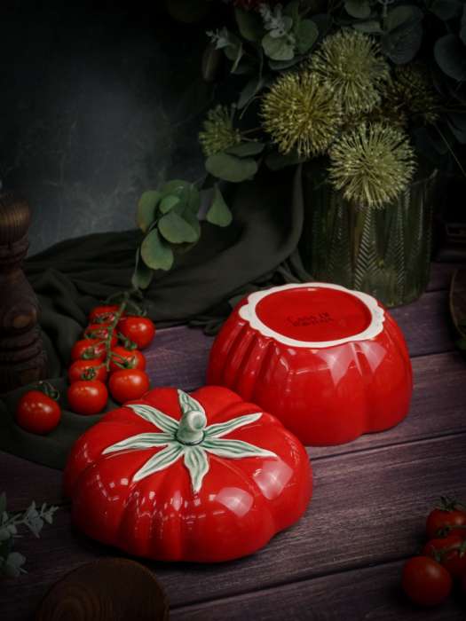 Емкость с крышкой 17,6 см, Tomato CASA DI FORTUNA CDF TM01