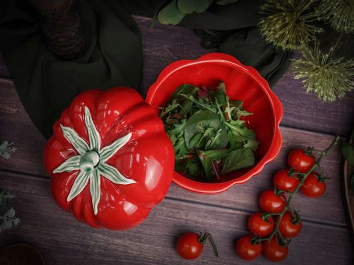 Емкость с крышкой 17,6 см, Tomato CASA DI FORTUNA CDF TM01