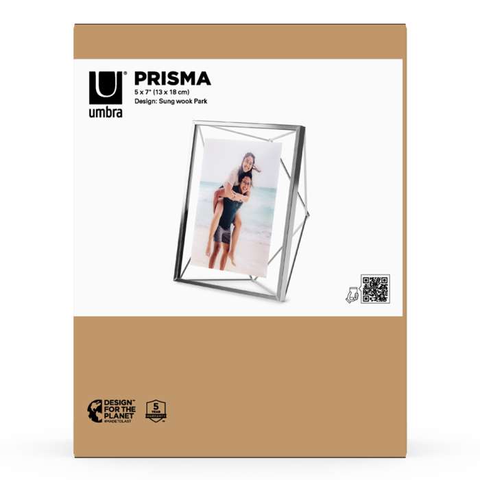 Фоторамка prisma, 13х18, хром UMBRA 313015-158