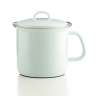 Кружка цилиндрическая с крышкой  1,5 л пастель бирюзовый PASTELL RIESS 0270-006