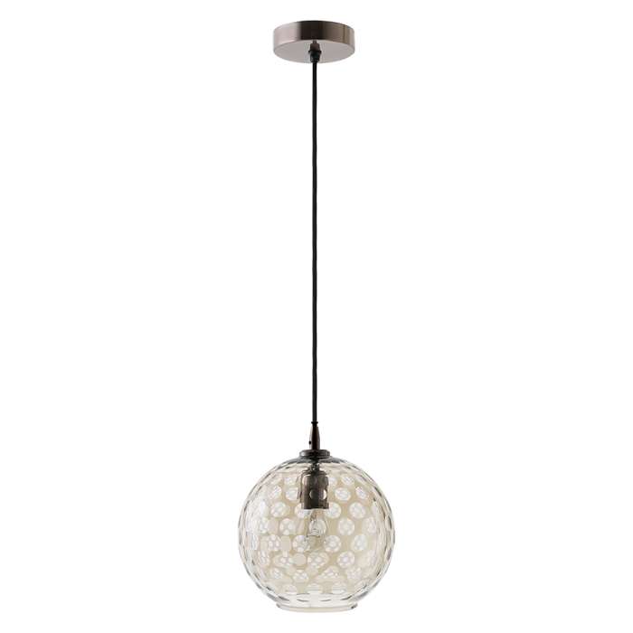 Светильник подвесной mystic aura, D22 см, коричневый Bergenson Bjorn BB0000547