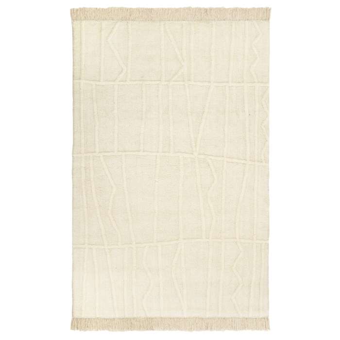Ковер из новозеландской шерсти и хлопка raipur из коллекции ethnic, 120х180см Tkano TK23-DR0057