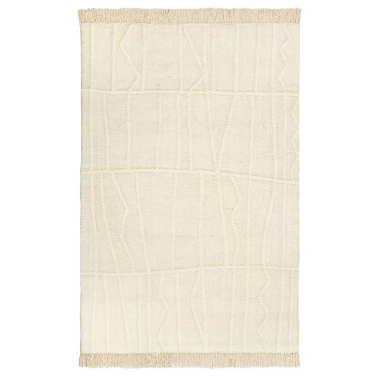 Ковер из новозеландской шерсти и хлопка raipur из коллекции ethnic, 120х180см Tkano TK23-DR0057