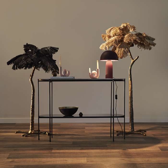 Лампа настольная texture sleek, D24х37 см, вишневая Bergenson Bjorn BB0000574