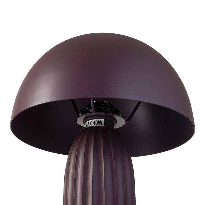 Лампа настольная texture sleek, D24х37 см, вишневая Bergenson Bjorn BB0000574