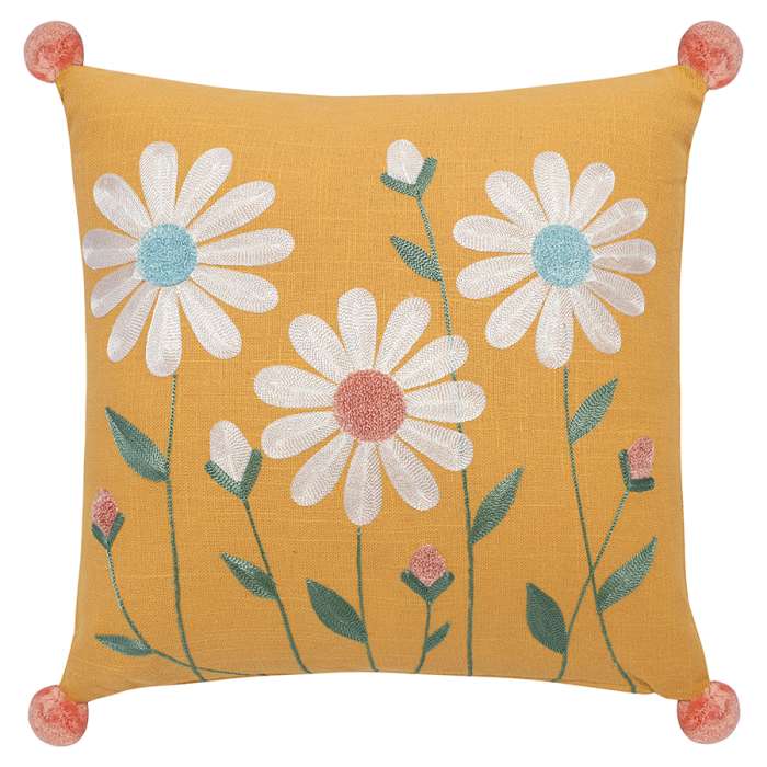Подушка декоративная spring daisies из коллекции easter essential, 45х45 см Tkano TK25-CU0011