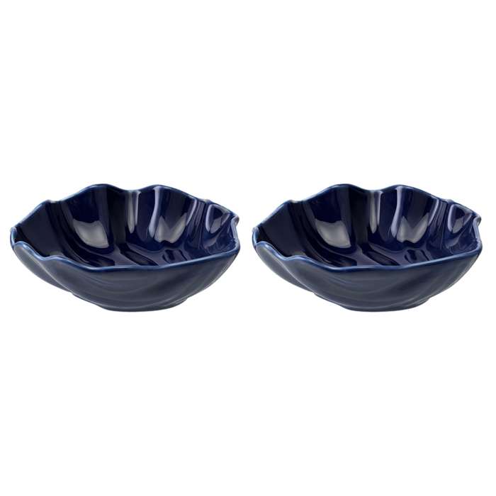 Набор из 2 салатников cockle синего цвета из коллекции sea treasures, 360 мл Tkano TK25-TW_BW0003
