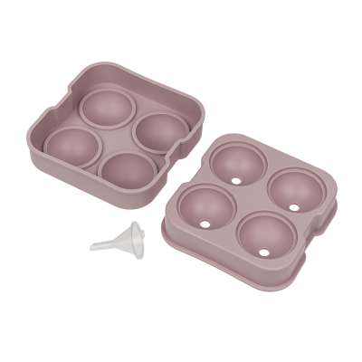 Форма для льда малая на 4 шара rose HomeFeel HJ-IM01 ROSE