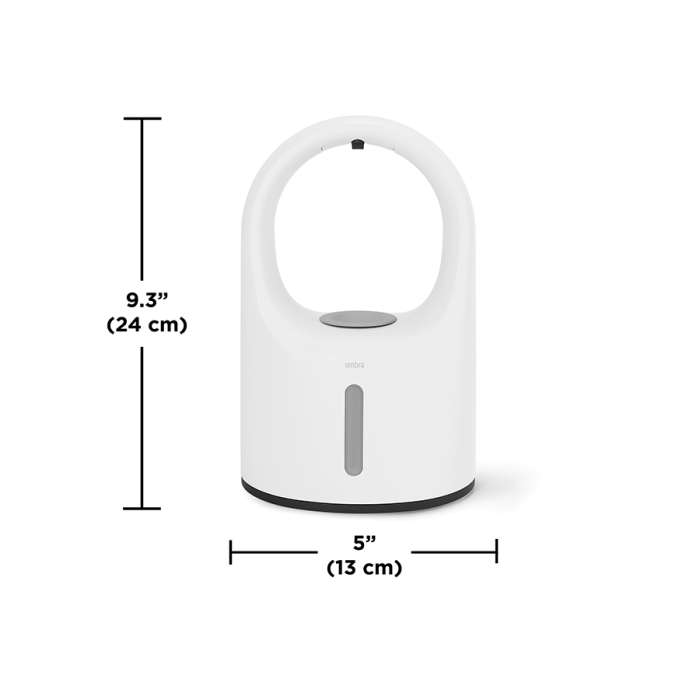 Диспенсер для жидкого мыла автоматический rain, 414 мл, белый UMBRA 1017390-660