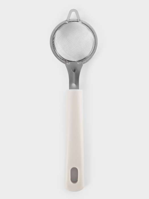 Сито, 7 см, с ручкой, сталь/пластик, серо-бежевое, Universal ANNA LAFARG ANLAF-KT242006B-15