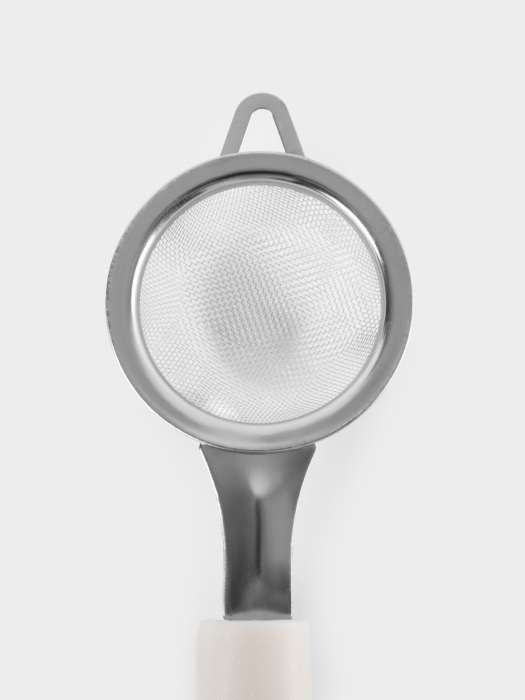 Сито, 7 см, с ручкой, сталь/пластик, серо-бежевое, Universal ANNA LAFARG ANLAF-KT242006B-15