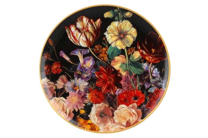 Чашка с блюдцем Натюрморт с тюльпаном, Х. Рейкерс, 0,25 л CARMANI CAR2-840-9228