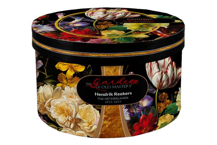 Чашка с блюдцем Натюрморт с тюльпаном, Х. Рейкерс, 0,25 л CARMANI CAR2-840-9228