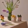 Ваза petal зеленого цвета из коллекции blossom, 22 см Tkano TK26-DEC-VA0001