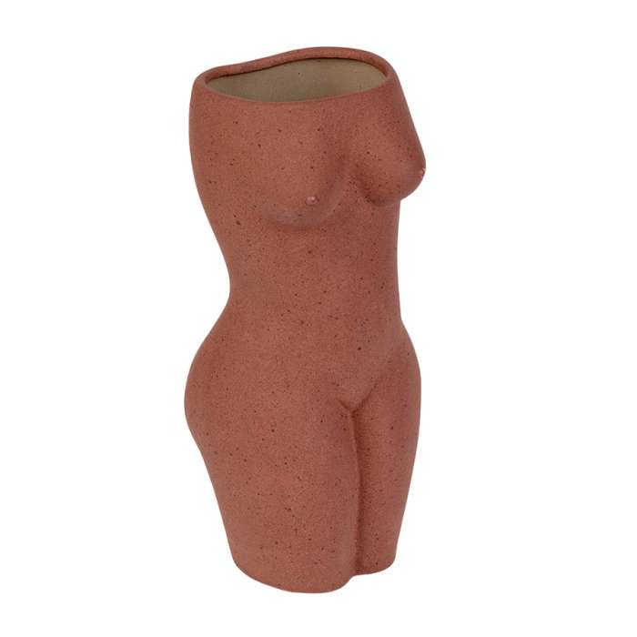 Ваза для цветов body, black, 23 см DOIY DYBODYVAL