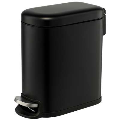 Ведро мусорное с педалью, графит, 5 л Smart Solutions SS0000245