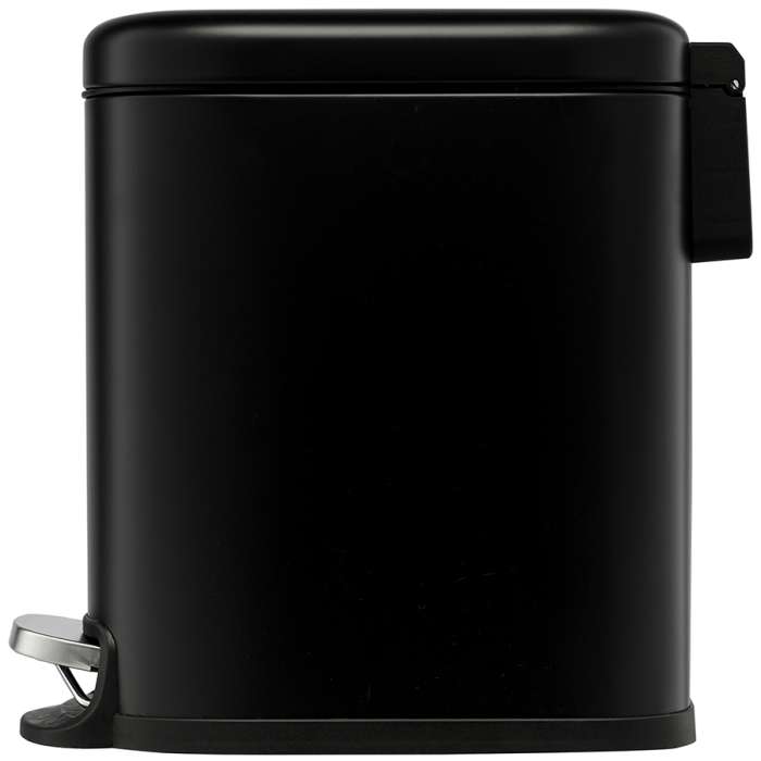 Ведро мусорное с педалью, графит, 5 л Smart Solutions SS0000245