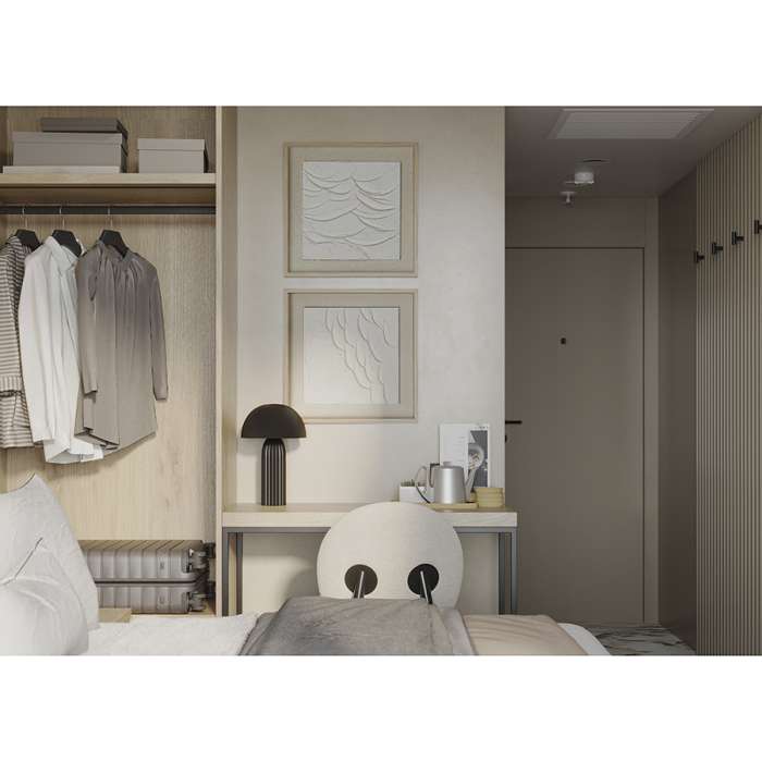 Лампа настольная texture sleek, D24х37 см, черная Bergenson Bjorn BB0000575