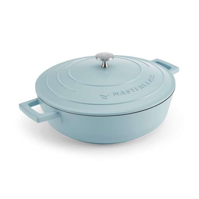 Неглубокая форма для запекания PASTEL BLUE 4 л MC Kitchen Craft MCMSCRD28SKY
