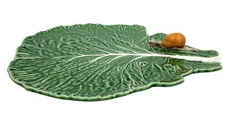 Блюдо для сыра "Капуста" 39,5х35,5см (с улиткой) BORDALLO PINHEIRO BOR65014783