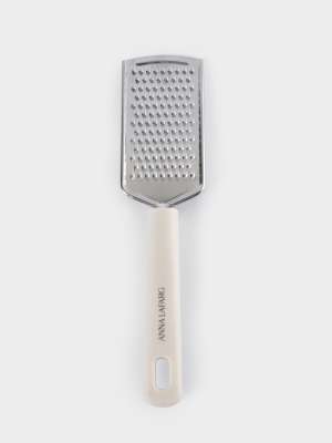 Терка, 24 см, с ручкой, сталь/пластик, серо-бежевая, Universal ANNA LAFARG ANLAF-KT242006B-7