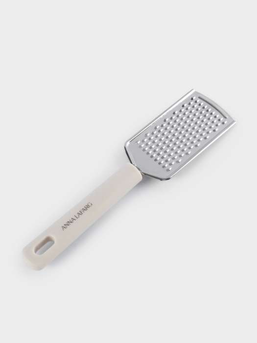 Терка, 24 см, с ручкой, сталь/пластик, серо-бежевая, Universal ANNA LAFARG ANLAF-KT242006B-7