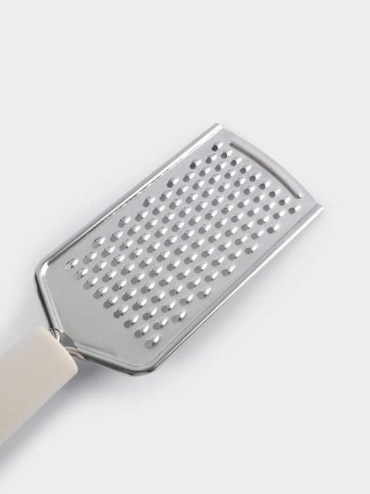 Терка, 24 см, с ручкой, сталь/пластик, серо-бежевая, Universal ANNA LAFARG ANLAF-KT242006B-7