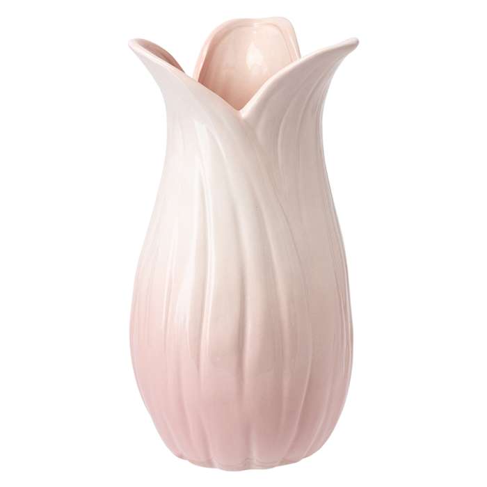 Ваза petal нежно-розового цвета из коллекции blossom, 26 см Tkano TK26-DEC-VA0002