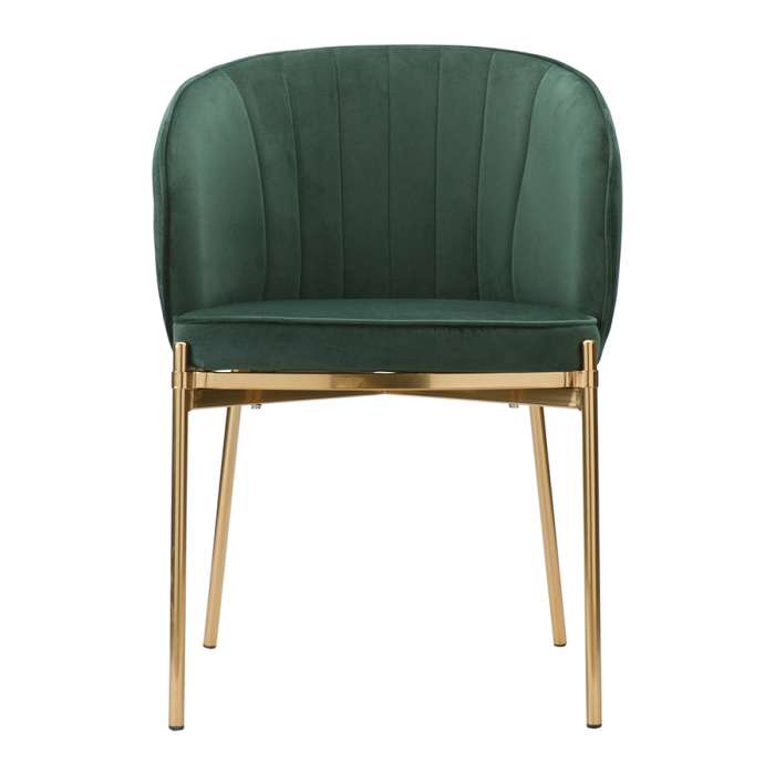 Стул coral, велюр, зеленый Bergenson Bjorn BEAR-CO10888