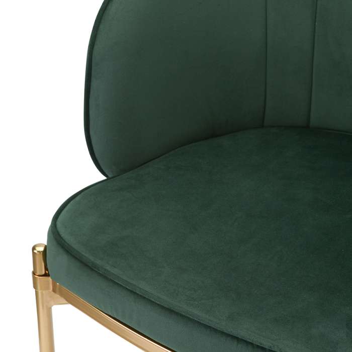 Стул coral, велюр, зеленый Bergenson Bjorn BEAR-CO10888