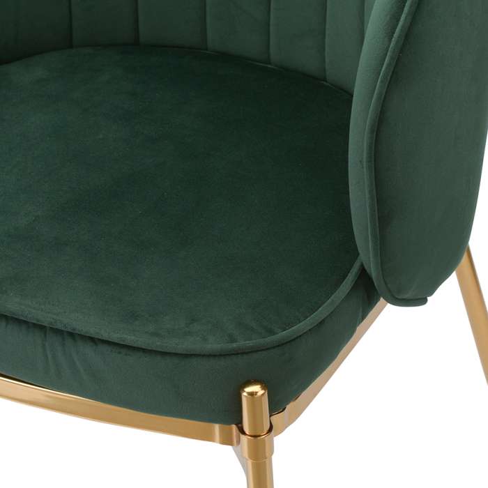 Стул coral, велюр, зеленый Bergenson Bjorn BEAR-CO10888