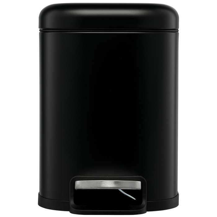 Ведро мусорное с педалью, графит, 6 л Smart Solutions SS0000247