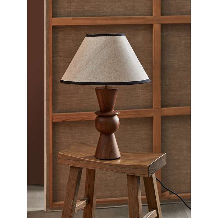 Светильник настольный torhill, 13х38 см, бежевый Bergenson Bjorn BB0000726