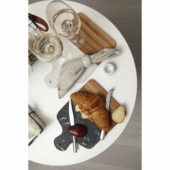 Доска сервировочная marm, 21,5х33,5 см, черный мрамор/акация Liberty Jones LJ000024