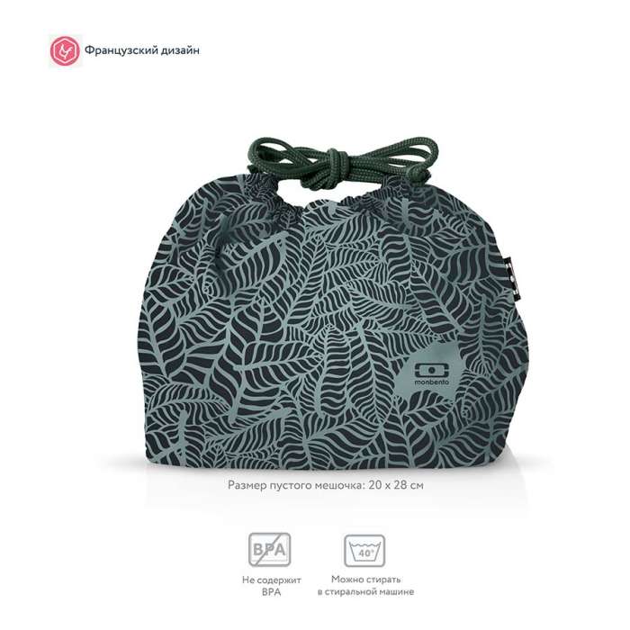Мешочек для ланча mb pochette, jungle Monbento 1002 02 430