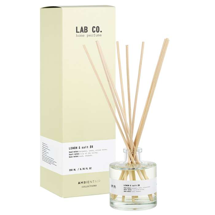 Диффузор ароматический lab co, lemon&salt, 200 мл Ambientair MK200LSLB