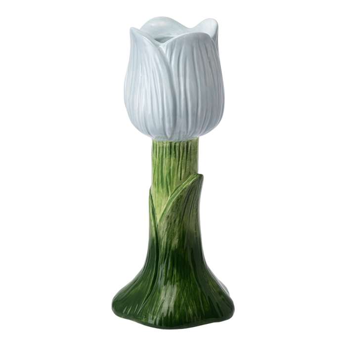 Подсвечник floret голубого цвета из коллекции blossom, 20 см Tkano TK26-DEC-CNH0002