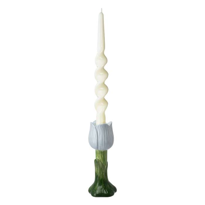 Подсвечник floret голубого цвета из коллекции blossom, 20 см Tkano TK26-DEC-CNH0002