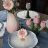 Подсвечник floret голубого цвета из коллекции blossom, 20 см Tkano TK26-DEC-CNH0002