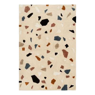 Ковер из хлопка terrazzo poetry из коллекции ethnic, 120х180 см Tkano TK25-DR0046