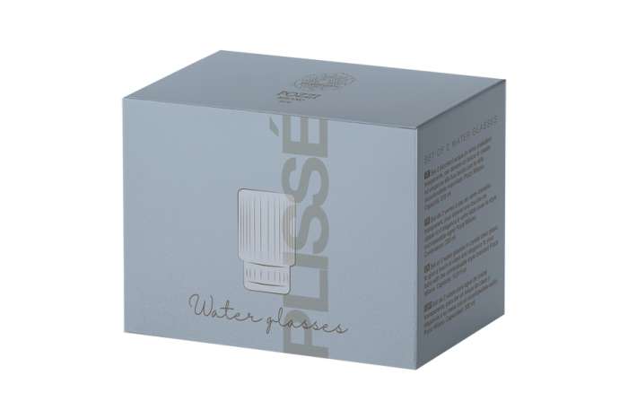 Набор стаканов для воды Modern Classic, прозрачный, 0,32 л, 2 шт POZZI MILANO 1876 PM-0153/TRSP