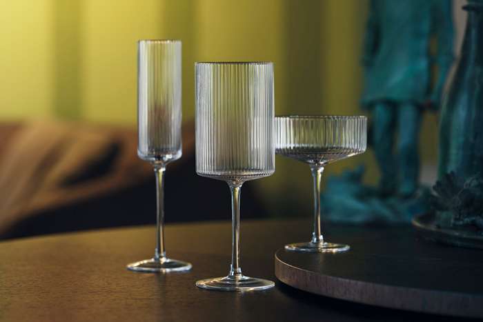 Набор стаканов для воды Modern Classic, прозрачный, 0,32 л, 2 шт POZZI MILANO 1876 PM-0153/TRSP