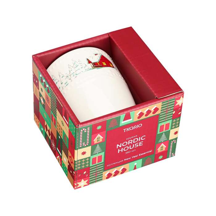 Кружка nordic house из коллекции new year essential, 360 мл Tkano TK25-NY_CU0004