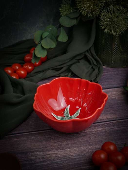 Салатник d 15,4 см h 7 см, Tomato CASA DI FORTUNA CDF TM06