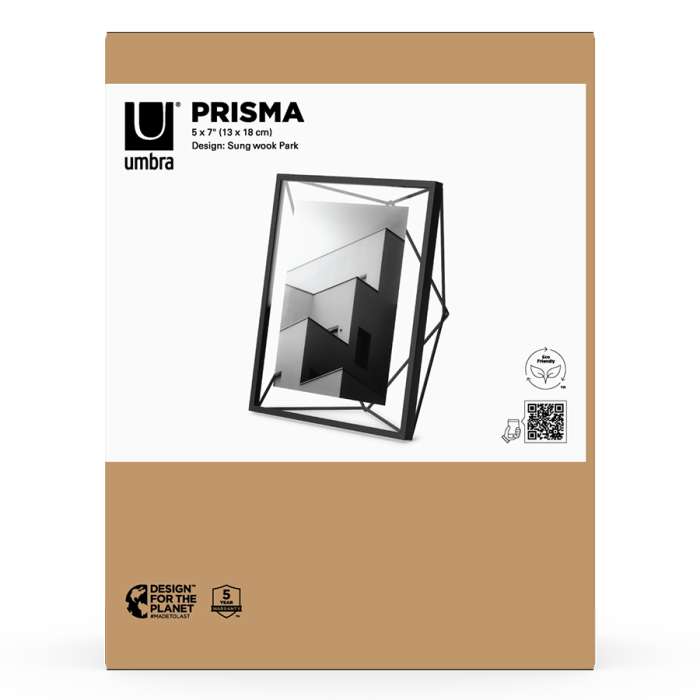 Фоторамка prisma, 13х18, черная UMBRA 313015-040