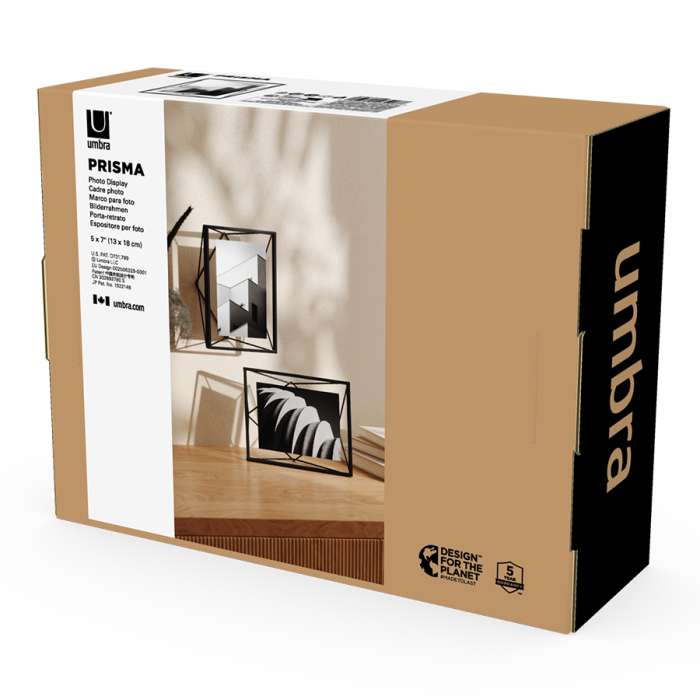 Фоторамка prisma, 13х18, черная UMBRA 313015-040