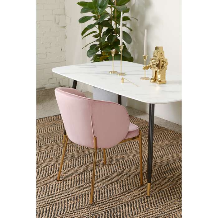 Стул coral, велюр, пыльная роза Bergenson Bjorn BEAR-CO10815